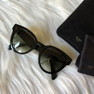 Authentic CÉLINE sunglasses 41049/S, Black